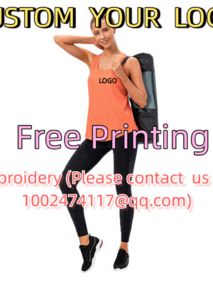 Women's Summer Cool Yoga Vest Breathable High Elastic Fitness Sleeveless Top Running Loose Sports Cover-Up 12131